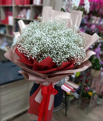Букет цветов из: Гипсофила в Лениногорске