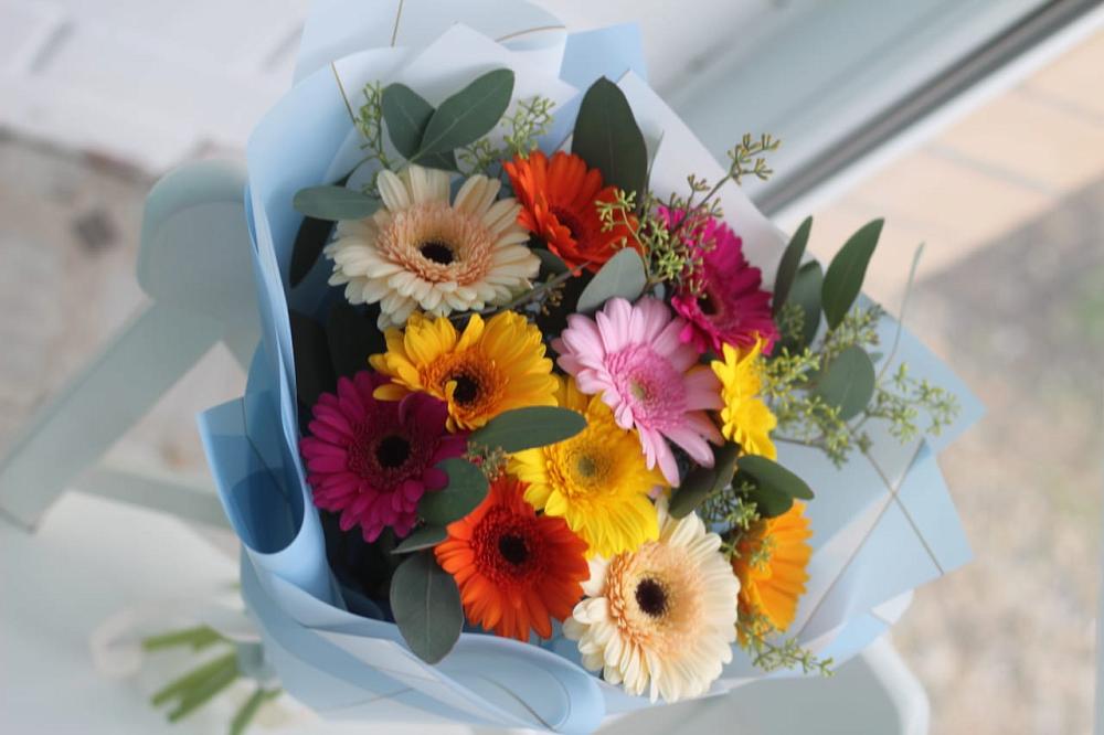 Букет цветов из: Герберы в Лениногорске