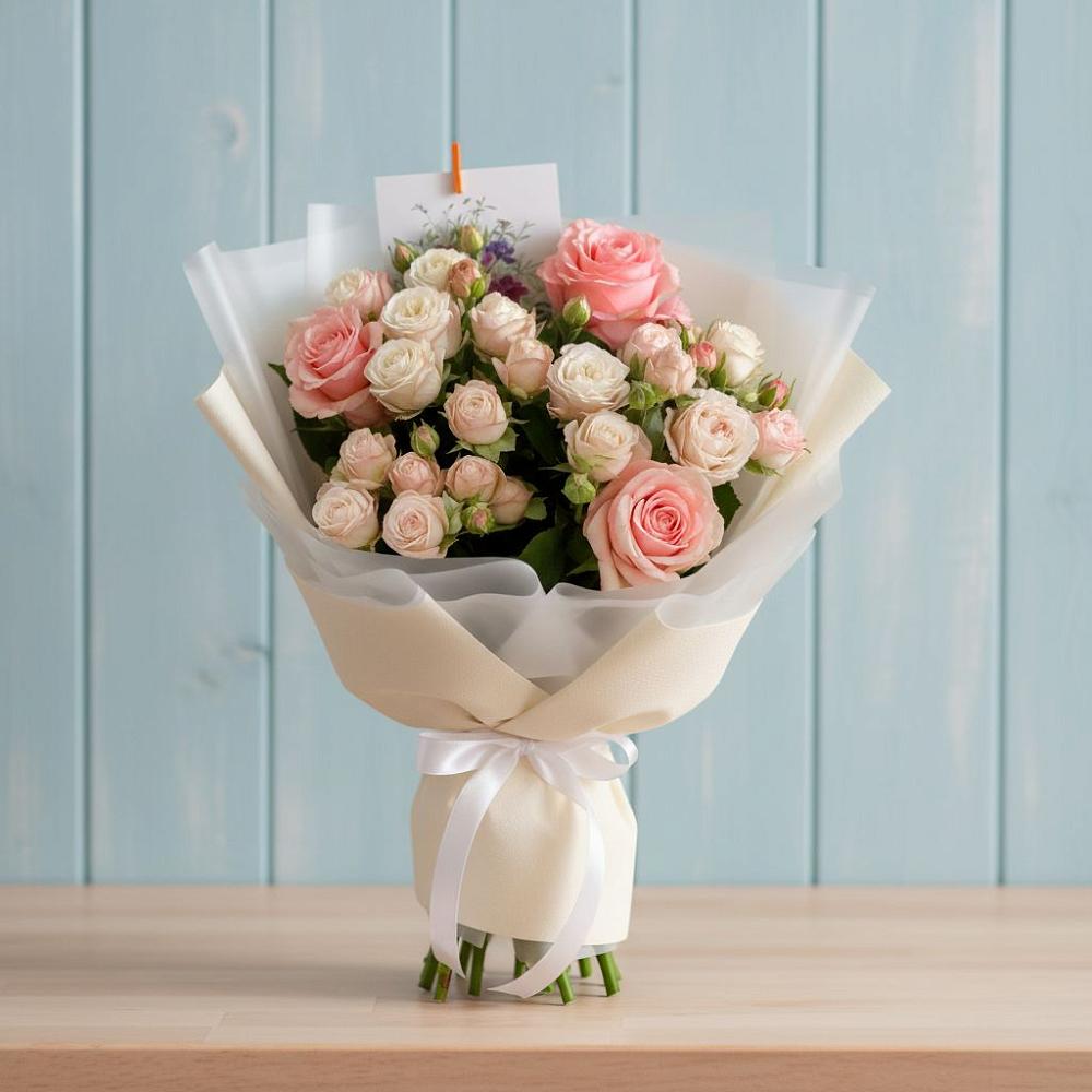 Букет цветов из: Розы в Лениногорске