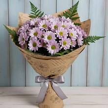 Букет цветов из:  Хризантемы #REPLACE_PRED# Лениногорске