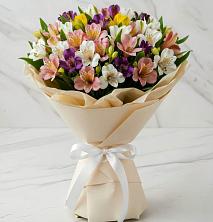 Букет цветов из:  Альстромерии в Лениногорске