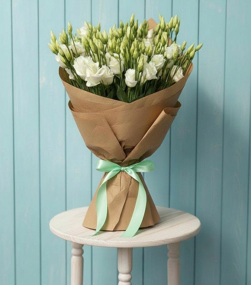 Букет цветов из: Лизиантусы в Лениногорске