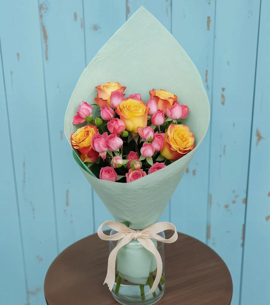 Букет цветов из: Розы в Лениногорске