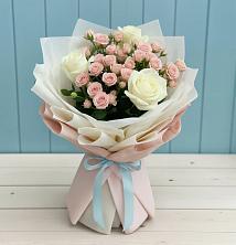 Букет цветов из:  Розы в Лениногорске