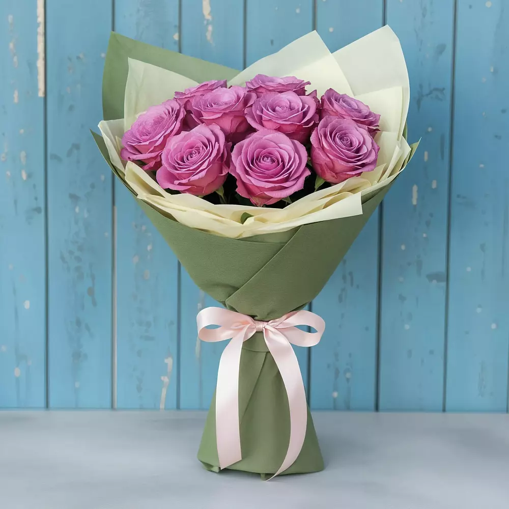 Букет Розы Фёрст Леди в Лениногорске