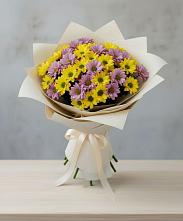 Букет цветов из:  Хризантемы #REPLACE_PRED# Лениногорске