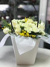 Цветочная композиция из Розы  в Лениногорске