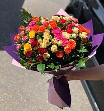 Букет Микс из разноцветных кустовых роз #REPLACE_PRED# Лениногорске