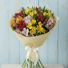 Букет цветов из:  Альстромерии в Лениногорске