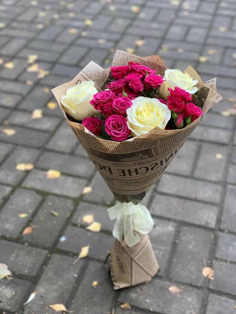 Букет цветов из: Розы в Лениногорске