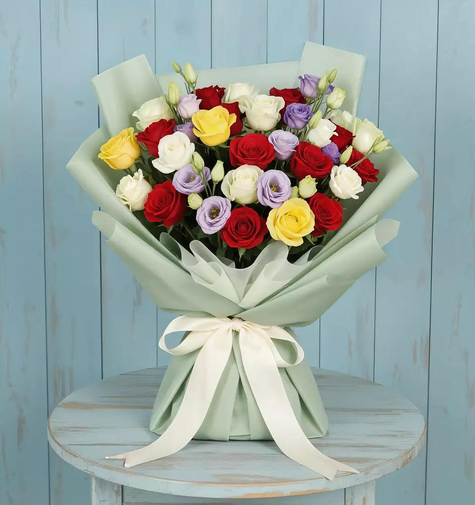 Букет цветов из: Розы в Лениногорске