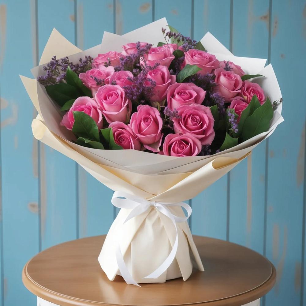 Букет цветов из: Розы в Лениногорске